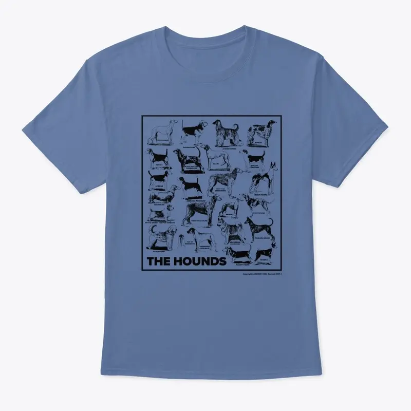 The Hounds Dog Breeds T-Shirt