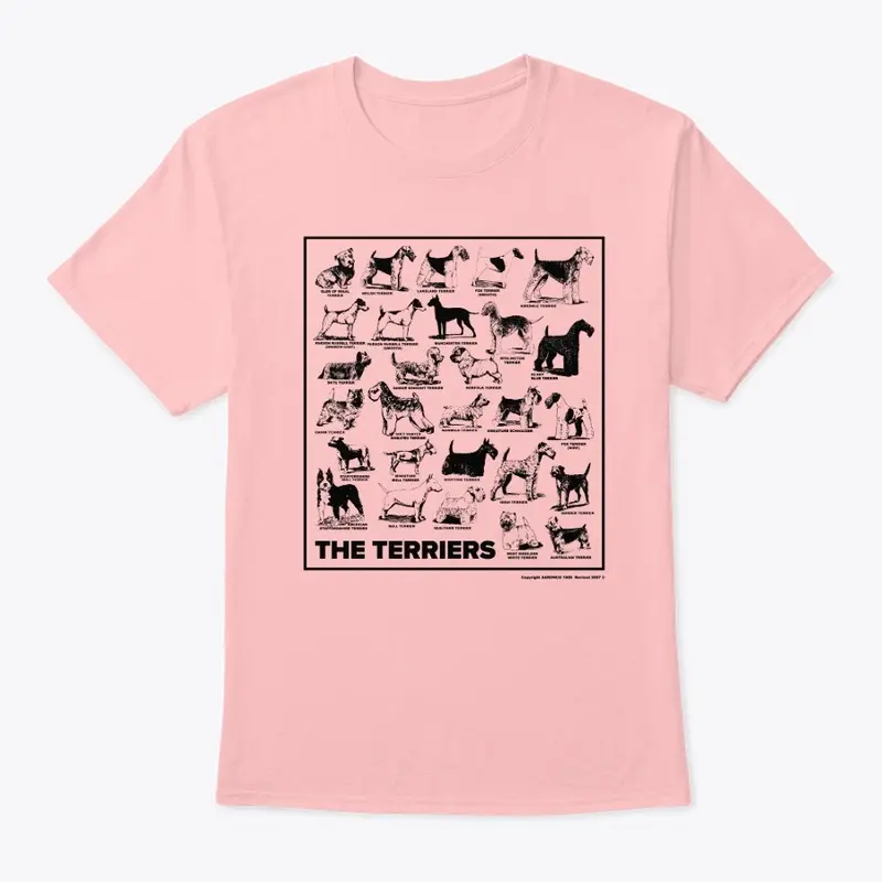 The Terrier Dog Breeds T-Shirt